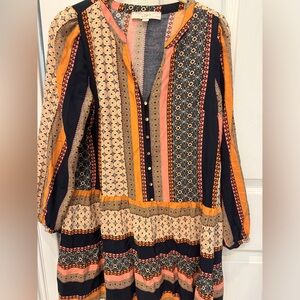 Fall dress by Loft Petite small like new